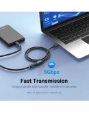 Vention Кабел USB 3.0  Extension AM / AF - 1.0M Black - CBHBF