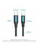 Vention Кабел USB 2.0 C M / Mini USB 5pin 0.5m - COWBD