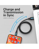 Vention Кабел USB 3.0 A M / USB-C M 0.25m - COZBC