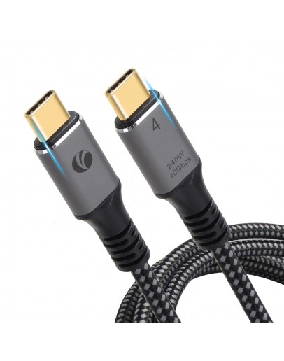 VCom кабел USB4.0 Type-C/Type-C 40Gbps, 240W - CU541M-1.2