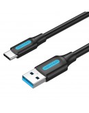Vention Кабел USB 3.2 Gen2 A / USB-C M 0.25m, 10Gbps - CWCBC