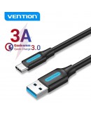 Vention Кабел USB 3.2 Gen2 A / USB-C M 0.25m, 10Gbps - CWCBC