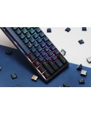 Ducky професионална геймърска механична клавиатура Professional Gaming Mechanical Keyboard One 3 Pro Mini Nazca Line - 8K, Cherry MX2A RGB Red [Linear]