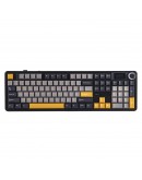 Aula геймърска механична клавиатура Wireless Gaming Mechanical Keyboard F108 PRO - Volcanic Switch [Linear] (English US), Black, Gray