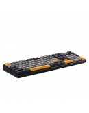 Aula геймърска механична клавиатура Wireless Gaming Mechanical Keyboard F108 PRO - Volcanic Switch [Linear] (English US), Black, Gray