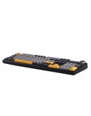 Aula геймърска механична клавиатура Wireless Gaming Mechanical Keyboard F108 PRO - Volcanic Switch [Linear] (English US), Black, Gray