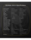 Geometric Future вентилатор Squama 2503W-14, 140mm, ARGB, White