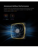 Geometric Future Комплект вентилатори Fan Pack 3-in-1 140 mm - Squama 2503W-14 White