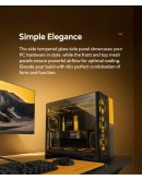 Geometric Future кутия Case EATX - Model 5 Vent Black - 5 x 140 mm aRGB fans included