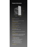 Geometric Future кутия Case EATX - Model 5 Vent Black - 5 x 140 mm aRGB fans included