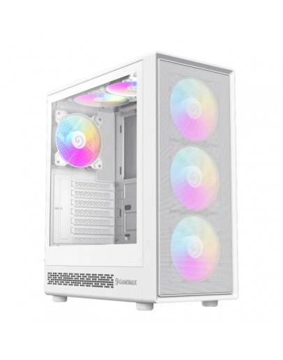 Gamemax кутия Case ATX - Storm 2 AW - 6 x 120 mm Addressable RGB fans