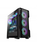 Gamemax кутия Case EATX - SIEGE Black - Addressable RGB