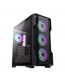Gamemax кутия Case EATX - SIEGE Black - Addressable RGB
