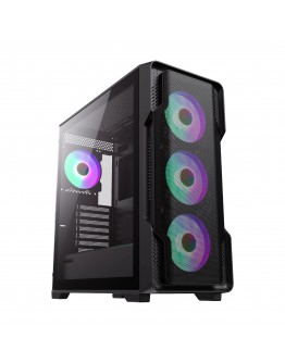 Gamemax кутия Case EATX - SIEGE Black - Addressable RGB
