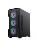 Gamemax кутия Case EATX - SIEGE Black - Addressable RGB