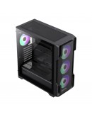 Gamemax кутия Case EATX - SIEGE Black - Addressable RGB