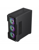Gamemax кутия Case EATX - SIEGE Black - Addressable RGB