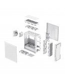 Gamemax кутия Case EATX - SIEGE White - Addressable RGB