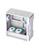 Gamemax кутия Case EATX - SIEGE White - Addressable RGB