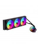Gamemax водно охлаждане Water Cooling IceBurg 360 Infinity Black - Infinity Mirror, Addressable RGB