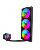 Gamemax водно охлаждане Water Cooling IceBurg 360 Infinity Black - Infinity Mirror, Addressable RGB