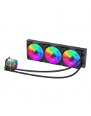 Gamemax водно охлаждане Water Cooling IceBurg 360 Infinity Black - Infinity Mirror, Addressable RGB