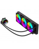 Gamemax водно охлаждане Water Cooling IceBurg 360 Infinity Black - Infinity Mirror, Addressable RGB