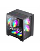 Gamemax кутия Case mATX - Infinity Mini Black