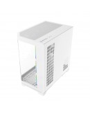 Gamemax кутия Case ATX - HYPE-A White - 4 x 120 mm Addressable RGB fans