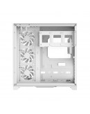 Gamemax кутия Case ATX - HYPE-A White - 4 x 120 mm Addressable RGB fans