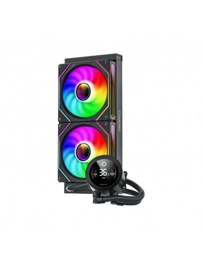 Gamemax водно охлаждане Water Cooling IceBurg 240 Digital Black - Addressable RGB