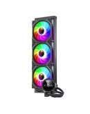 Gamemax водно охлаждане Water Cooling IceBurg 360 Digital Black - Addressable RGB