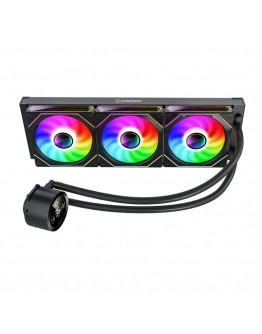 Gamemax водно охлаждане Water Cooling IceBurg 360 Digital Black - Addressable RGB