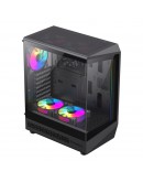 Gamemax кутия Case ATX - Vista COC AB - 5 x 120 mm A-RGB Fans, MB Plate COC Fan