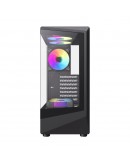 Gamemax кутия Case ATX - Vista COC AB - 5 x 120 mm A-RGB Fans, MB Plate COC Fan