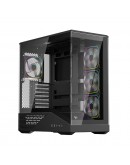 1stPlayer кутия Case ATX - GM7 Black - 4 x 120 mm A-RGB fans included, USB-C