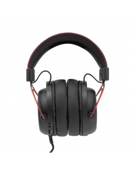 White Shark геймърски слушалки Gaming Headphones GORILLA BLACK/RED - 53mm, Stereo 2.0