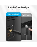 Vention Кабел Cable - Display Port v1.2 DP M / M Black 4K 1M - HAKBF