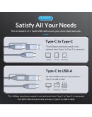 Orico външна кутия за диск Storage - Case - M.2 NVMe M key - USB3.1 Gen2 Type-C, 10Gbps - HM2-G2-BK