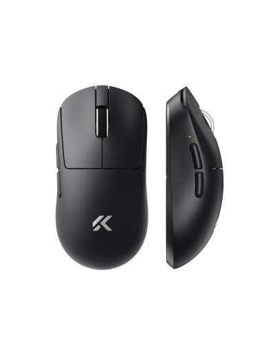 MCHOSE професионална геймърска мишка A7 V2 Ultra Black - Wireless Gaming Mouse - Dual 8K, Omron Mechanical