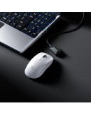 MCHOSE професионална геймърска мишка L7 Ultra Plus White - Wireless Gaming Mouse - Dual 8K, Kailh Optical