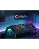 Marvo безжична механична геймърска клавиатура Wireless Gaming Mechanical keyboard Saber 65W KG965W - 1K, Banana Crystal [Linear], (English US)