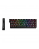 Marvo безжична механична геймърска клавиатура Wireless Gaming Mechanical keyboard Saber 65W KG965W - 1K, Banana Crystal [Linear], (English US)
