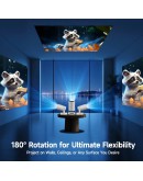 MagCubic преносим мултимедиен проектор Portable Multimedia Projector HY300 Pro+ - 4K, Android 11, Wi-Fi, Bluetooth 5.4