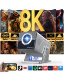 MagCubic мултимедиен проектор Home Multimedia Projector X7 - 4K, Android 14, Wi-Fi, Bluetooth 5.4