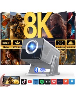 MagCubic мултимедиен проектор Home Multimedia Projector X7 - 4K, Android 14, Wi-Fi, Bluetooth 5.4