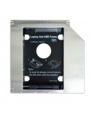 Makki кади за лаптоп Laptop Caddy 12.7mm SATA3 with LED/switch MAKKI-CADDY-127-LS