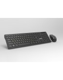 Makki БДС клавиатура и мишка Combo Keyboard and Mouse Wireless 2.4G BG low-profile chocolate - MAKKI-KB-KMX-C16