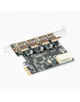 Makki PCI-E card 4 x USB3.0 port - MAKKI-PCIE-4XUSB30-V1