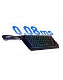 MCHOSE геймърска механична клавиатура Gaming Mechanical Keyboard Ace 68 - 8K, Ice Blue Magnetic Switch [Linear] (English US), White
